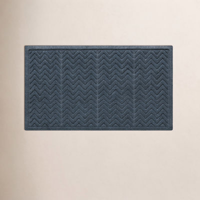 WaterHog Chevron Non-Slip Doormat