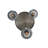 3 - Light Wrought Iron Cluster Pendant