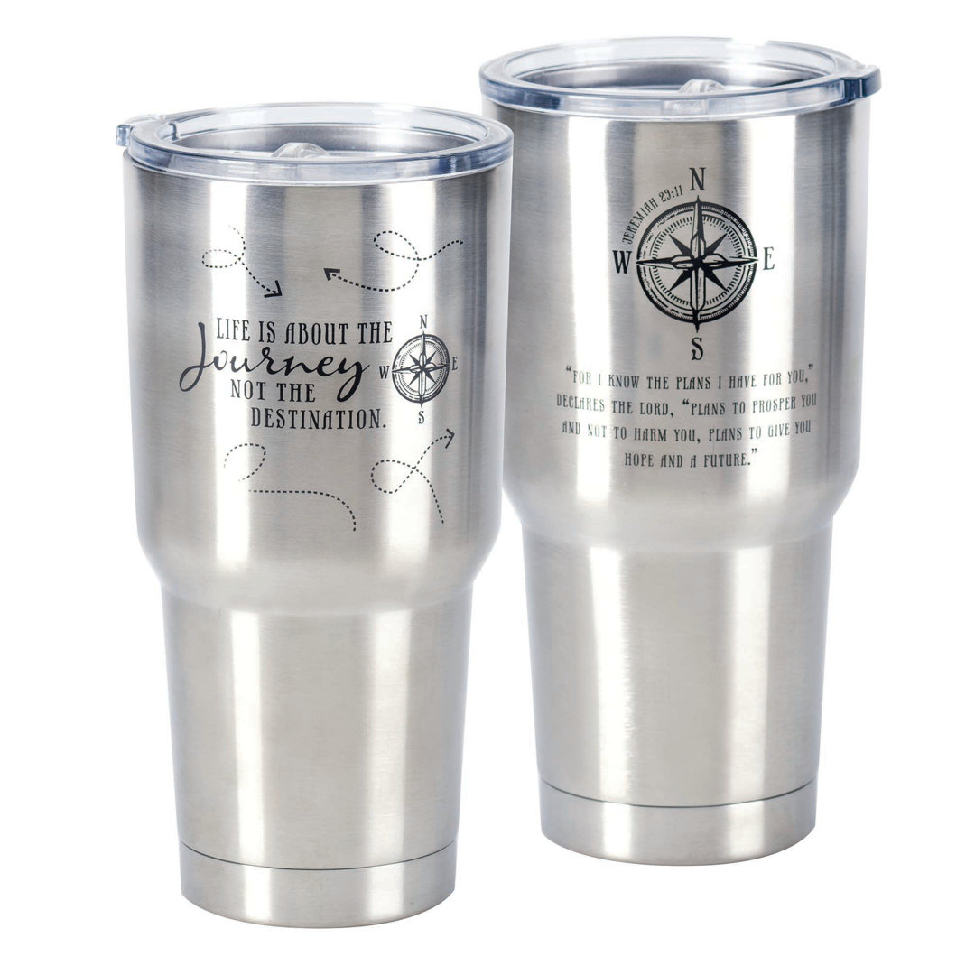 Winston Porter Milam 30oz. Double Wall Insulated Stainless Steel Travel Tumbler Winston Porter
