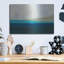 Art mural en métal Latitude Run® «Layered Earth 1» par Jan Weiss-190403757
