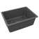 Elkay Quartz Classic 24-5/8" x 18-1/2" x 9-1/2", Single Bowl Undermount Sink Kit, Matte Black