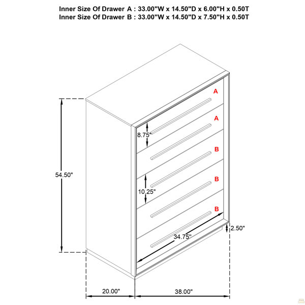 Dimensions du produit