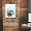 «Abstract Landscape No. 19» par Jan Weiss, art mural sur toile-1162424411