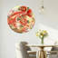 Horloge murale en verre Koi Fish-709326898