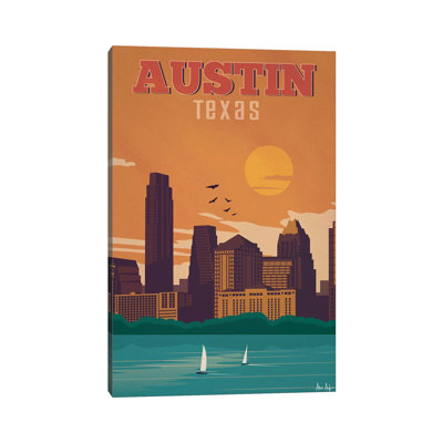 Austin - Wrapped Canvas Print