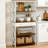 Chic Storage Shelf, Display Shelf, Bookshelf with Drawer, Display Rack in office