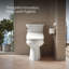 Siège de toilette PureWash® E880 avec télécommande