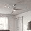 Ventilateur de plafond standard à DEL à 3 pales de 56 po avec télécommande et ensemble d'éclairage Ameelah-1687508490