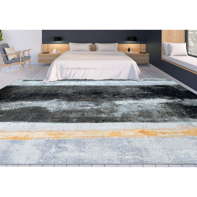 Abstract Area Rug, Rectangle 9' x 12'