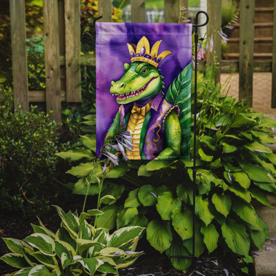 Drapeau de jardin double en polyester H 15,5 po x l 11,25 po