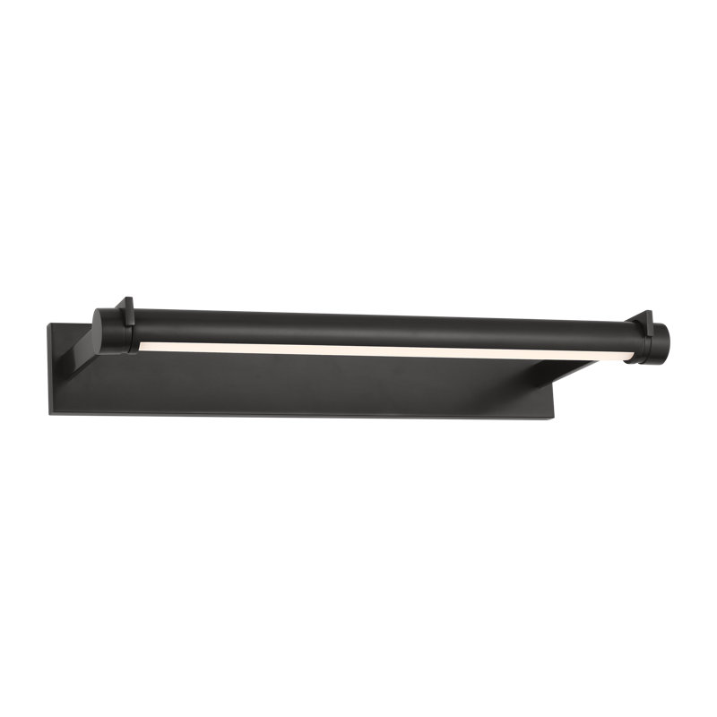 Katan Dimmable LED Wall Mount Picture Light,  Bronze, 2.8" H x 17" W x 8.3" D
