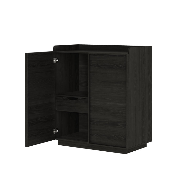 Armoire de bar 31,5 po Abbate, Black
