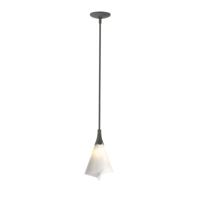 Luminaire suspendu simple à 1 lumière de 8 po Mobius