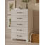 Commode 5 tiroirs Aletia