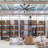 84 Inch Industrial DC Motor Ceiling Fan, Large Ceiling Fan With 8 Reversible Blades, 3 Downrods, 6-Speed Remote Control, Home Or Commercial Ceiling Fans For Porch/Garage/Shop, Black-1347067540