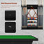 Nakiah 17 Stories Pool Cue Rack
