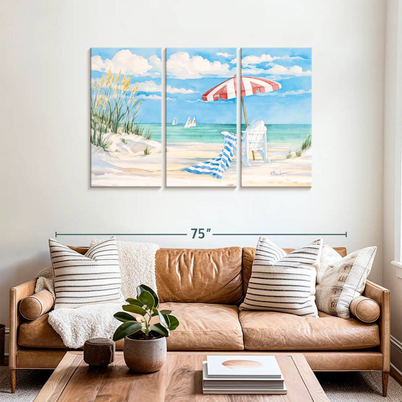 Gillard Beaches de Floride, H 36 po x l 57 po