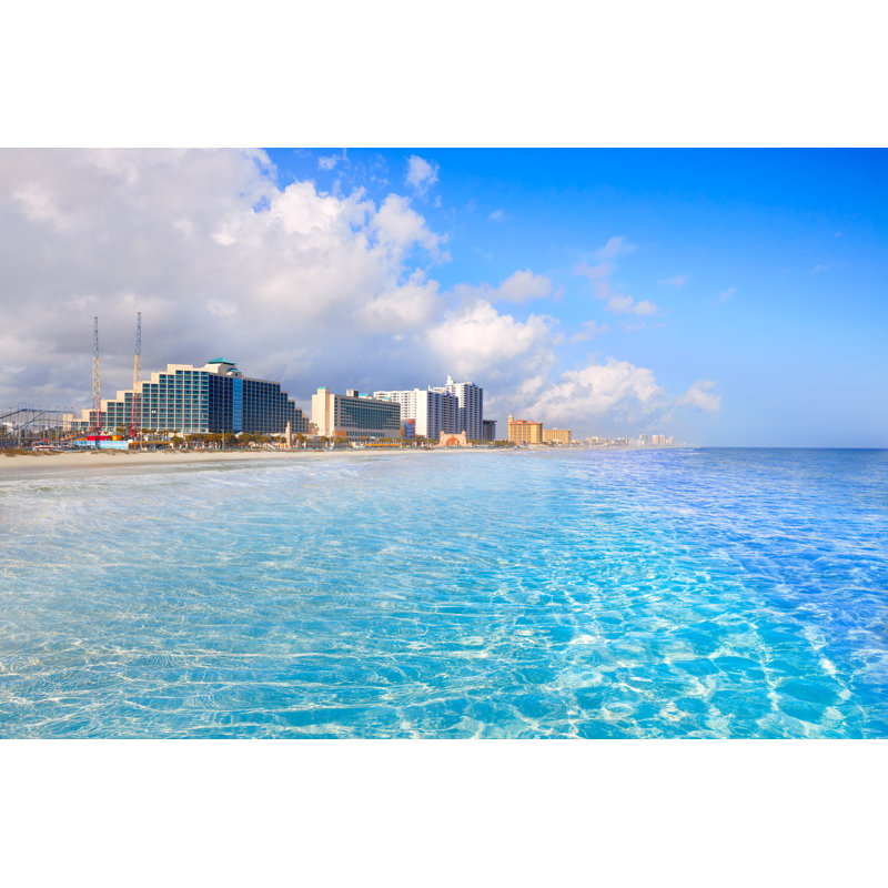 Daytona Beach par Lunamarina - photographie sur toile tendue, L 48 po x H 32 po