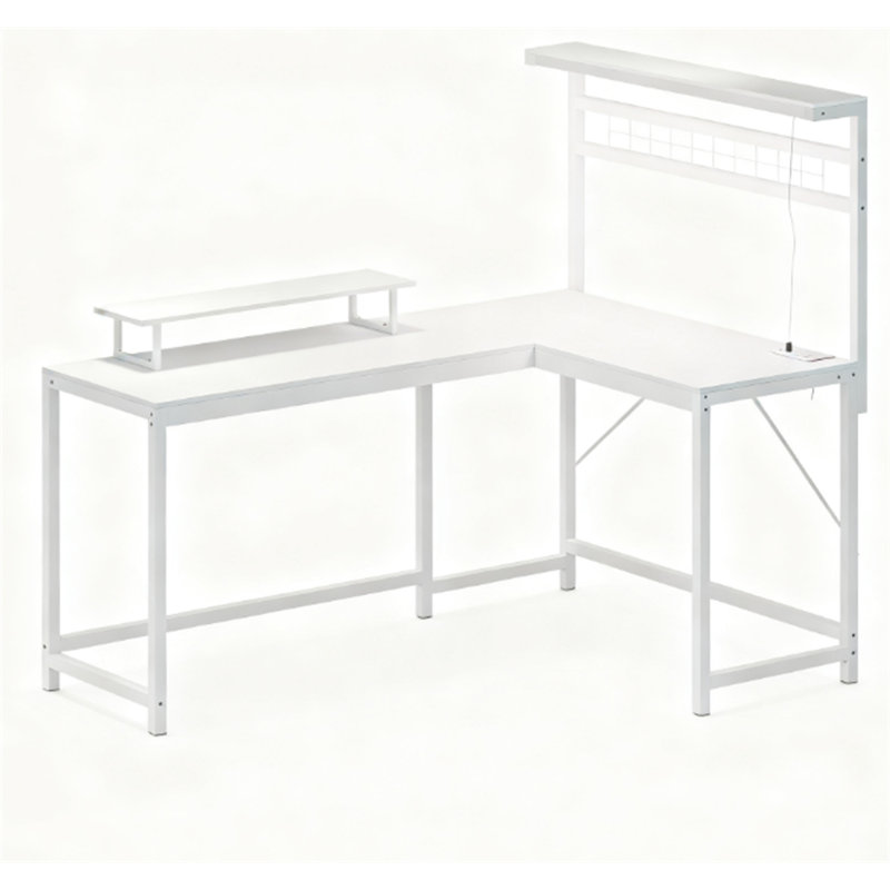 Bureau d'ordinateur (sans la chaise), Blanc