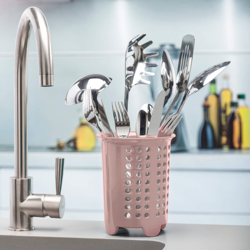 Zeal Utensil Set, Rose Pink