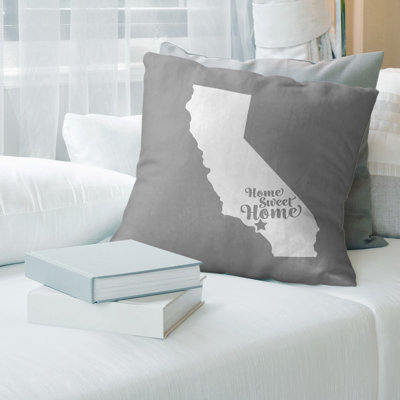 Home Sweet Throw Pillow