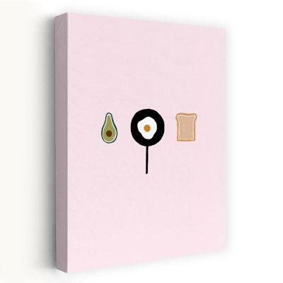 «Avocado Egg Toast», art mural contemporain