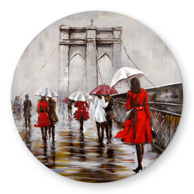 Walk on the Brooklyn Bridge Rug | Bedroom Man Outdoor Decor