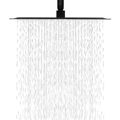 Pomme de douche carrée 12 po
