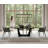 Banji Extendable Metal Base Dining Table
