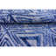 Tapis bleu et gris cobalt de haute qualité noué à la main-62091805