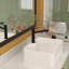 Lavabo de salle de bain rectangulaire en céramique Attwater