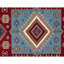 Indo Kazak Wool Southwestern Area Rug