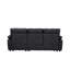 Canapé-lit d'angle convertible en forme de L de 88,5 pouces avec méridienne de rangement et accoudoirs rembourrés doux et moelleux.-1403767285