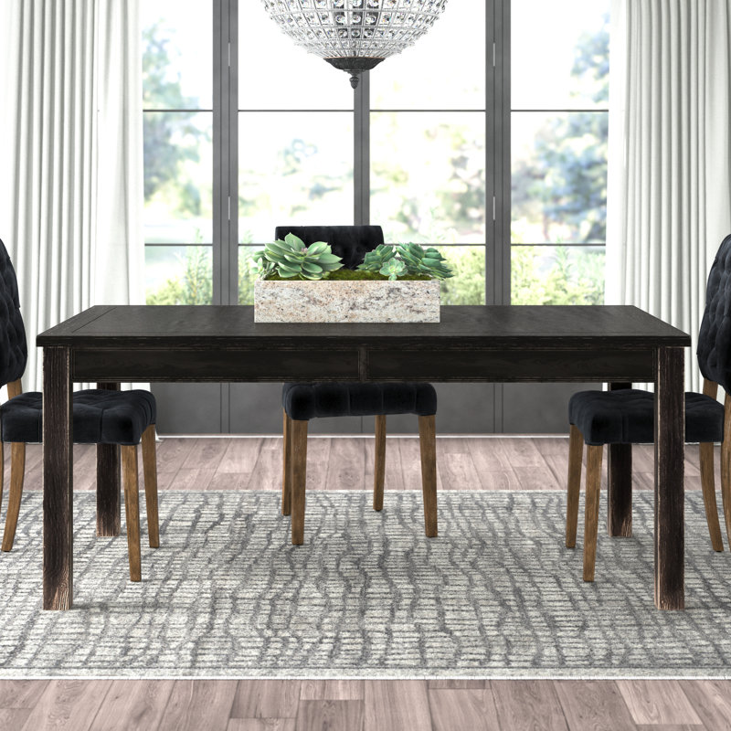 Adler Solid Wood Base Dining Table