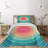 Rustic Geometric Shapes Coverlet