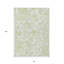 Tapis intérieur lavable à motif cachemire ivoire 8 pi x 10 pi