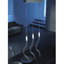 Wave Pendant in Metallic Gray Without Canopy