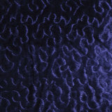Monaca - Embroidered Design On A Metallic Panne Velvet