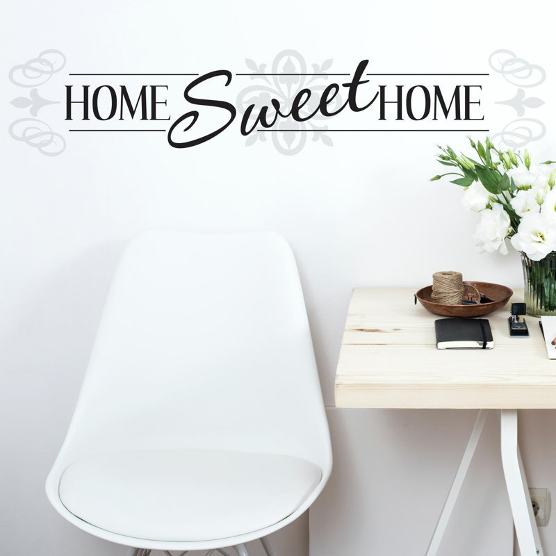Text & Numbers Non-Wall Damaging Wall Decal