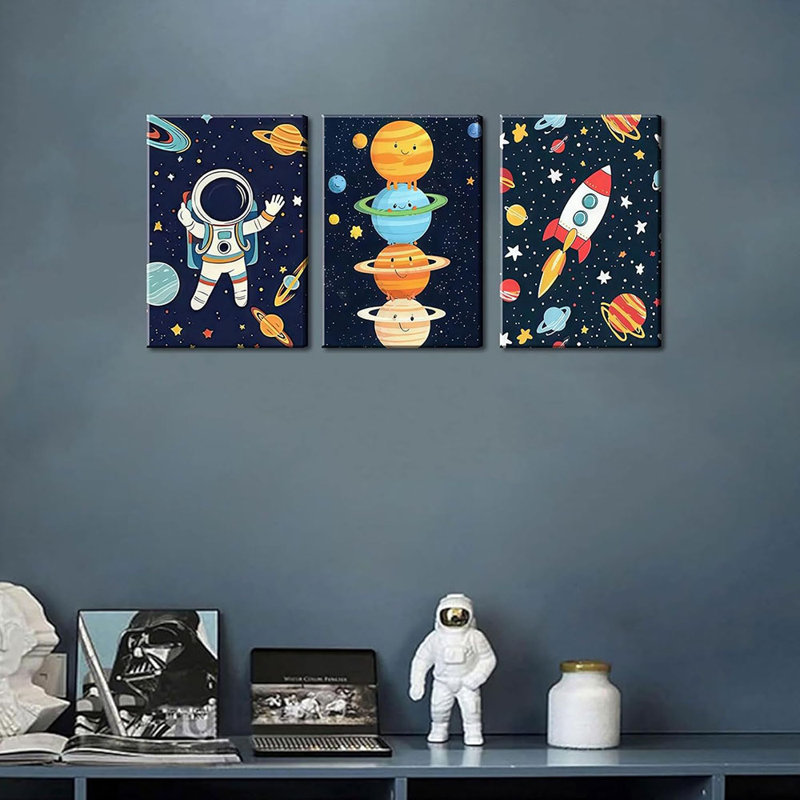 3 Piece Wrapped Canvas Print