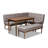 5 - Person Solid Wood Solid Wood Top Four Leg Dining Set