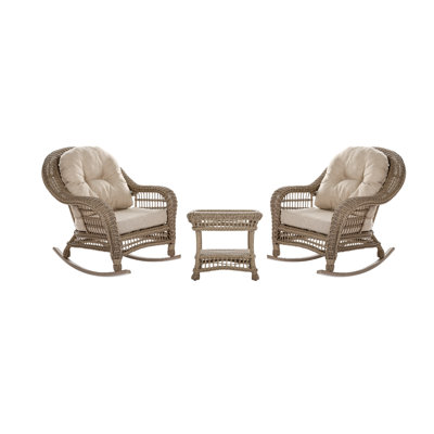 - Person Patio Conversation Set with Cushions
