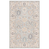 Martha Stewart Hand Tufted Wool Cotton Oriental Rug in Ivory/Gray