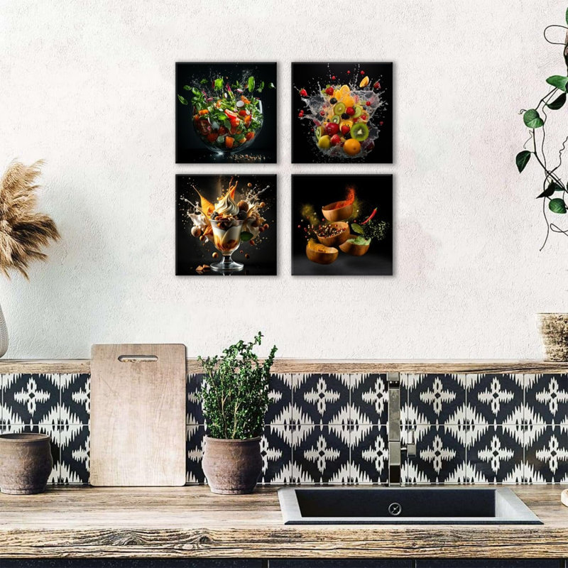 Abstract Canvas Wall Decor