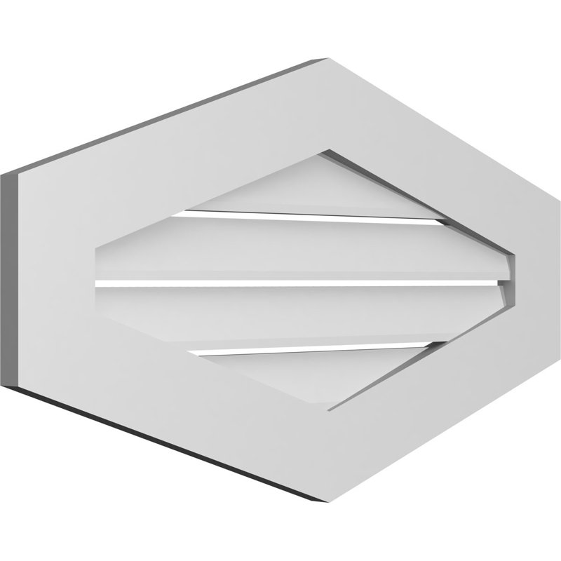 Pente verticale verticale en uréthane 4 pi, H 18 po x l 32 po x P 1 po