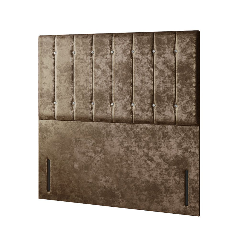 New Fairfield Upholstered Divan Bed, Small Double (4'), Truffle, 4 Drawers