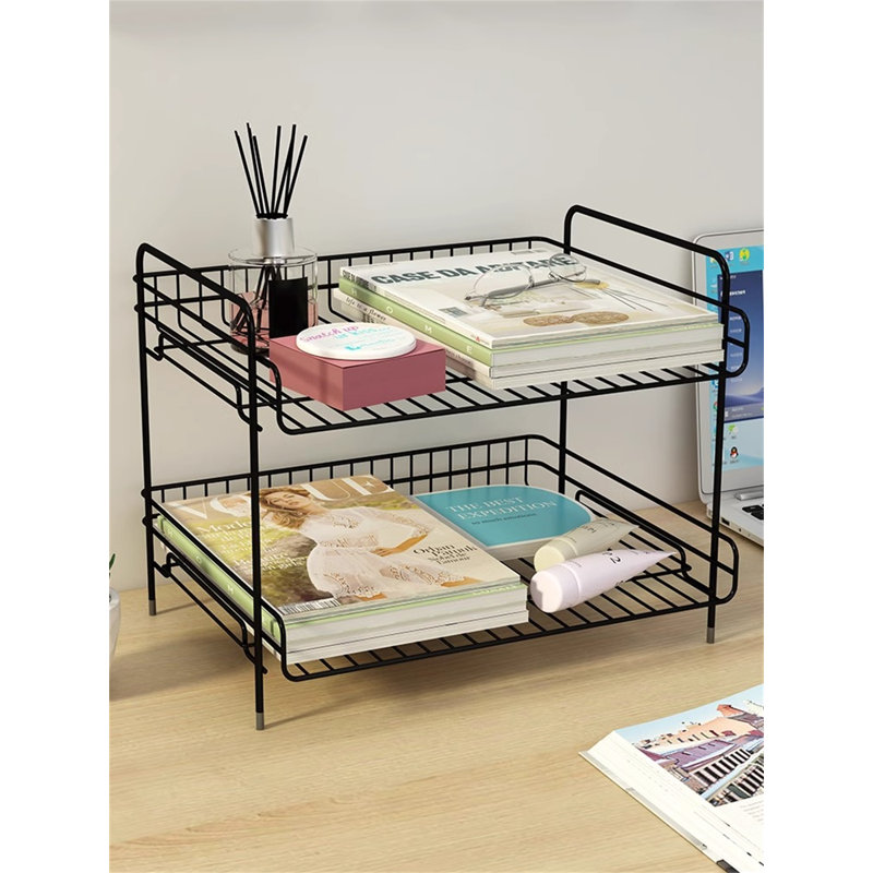 Tablette de bureau, bureau, bureau, organisateur, Noir