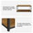 Harless Coffee Table with Storage - Living Room Center Table-1974532591