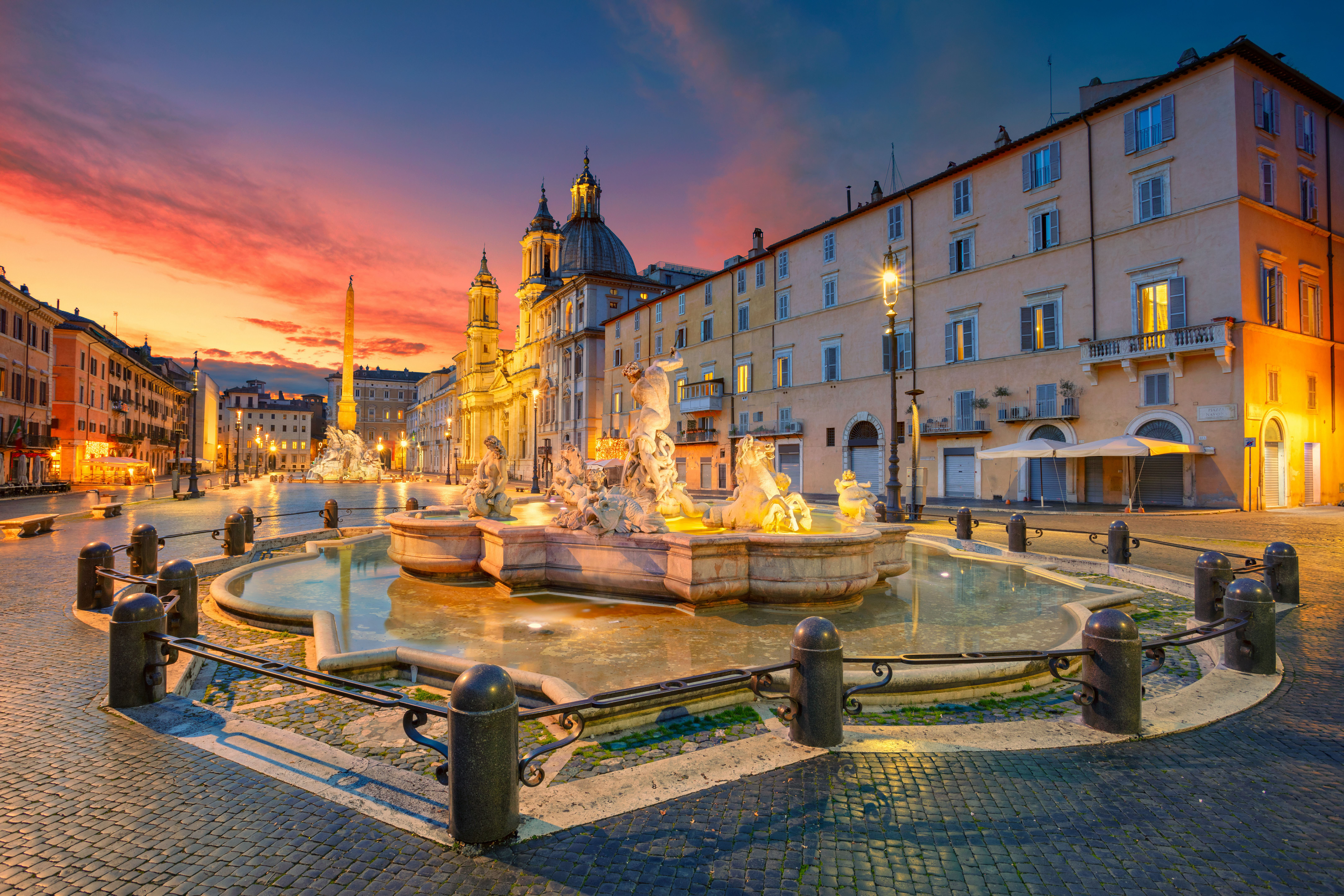 Navone Square Ebern Designs Navona Square, Rome - Photographie sur toile tendue ...