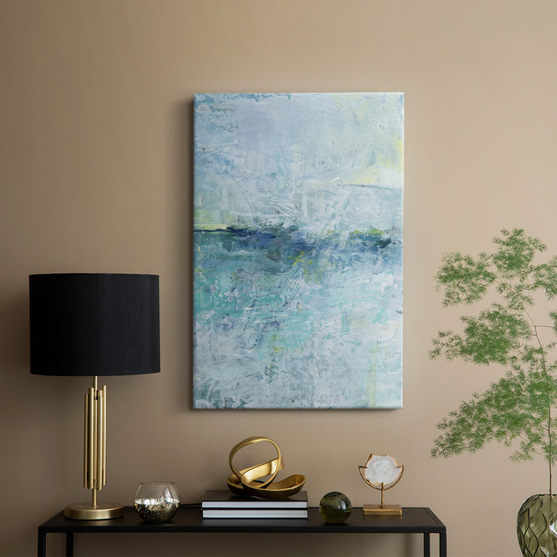 Lac Misty Mountain I - galerie Cavas, H 18 po x l 12 po